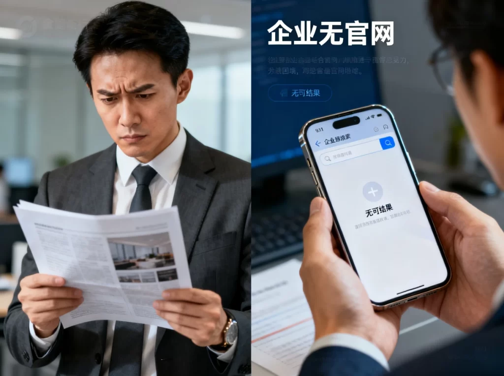 企业没有官网有什么影响