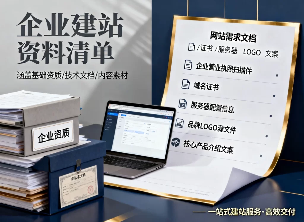 建站资料清单