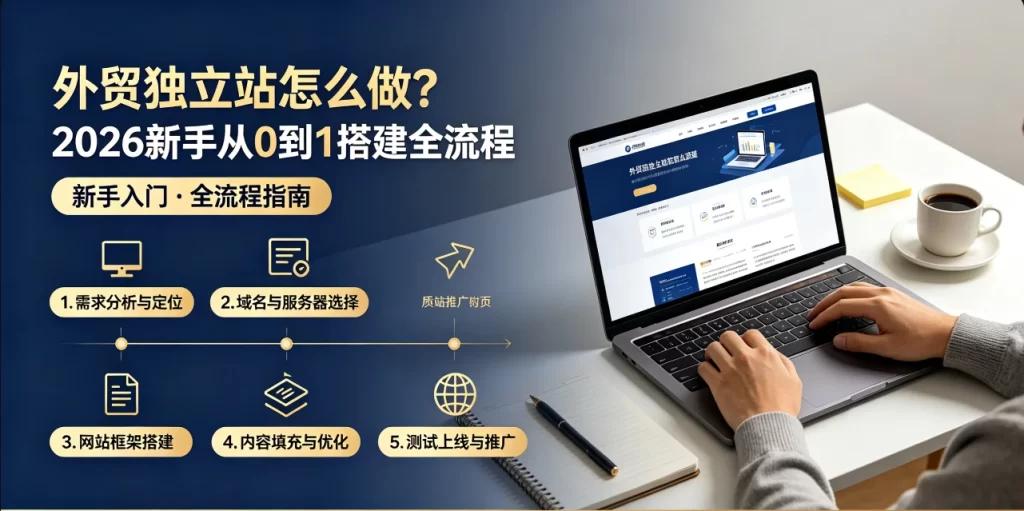 外贸独立站怎么做-2026 新手从 0 到 1 搭建全流程实操指南