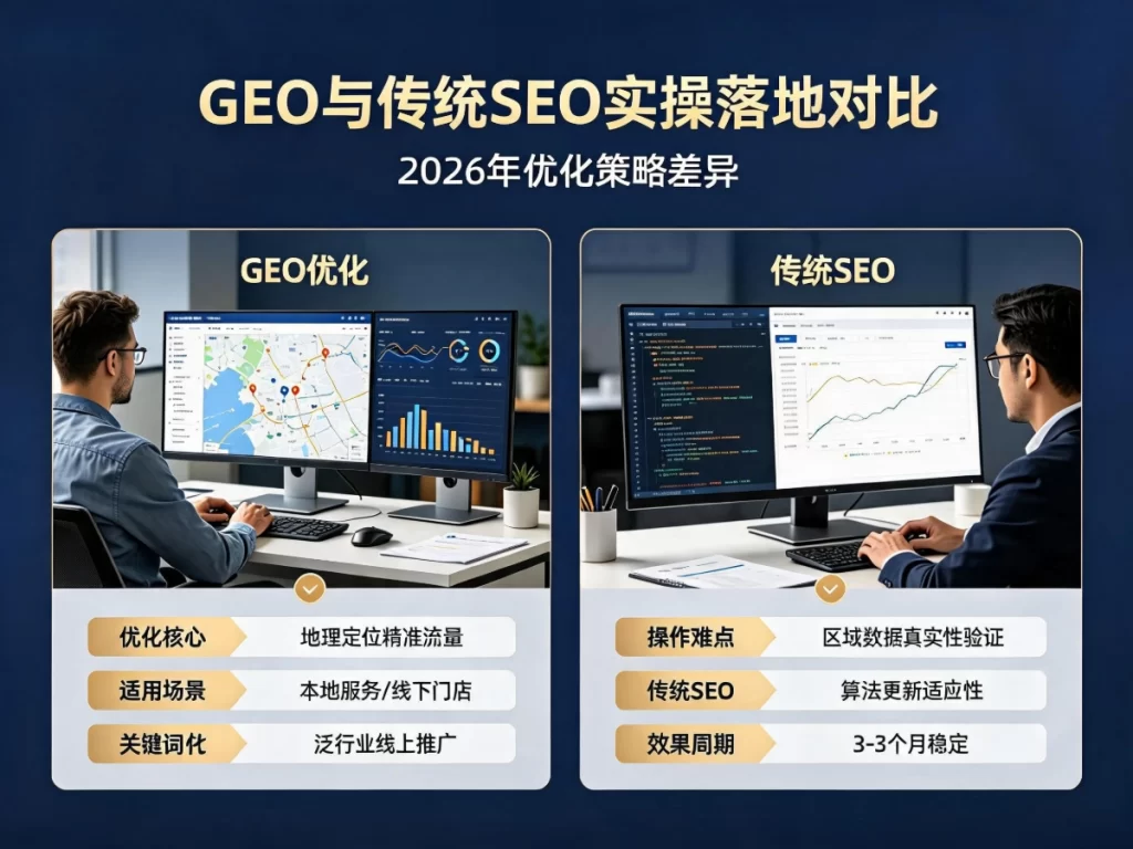 Geo和传统Seo的区别