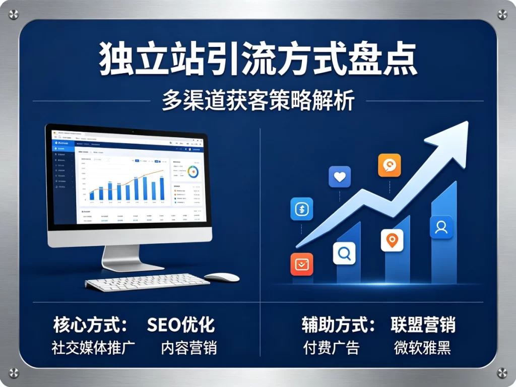 外贸独立站低成本获客