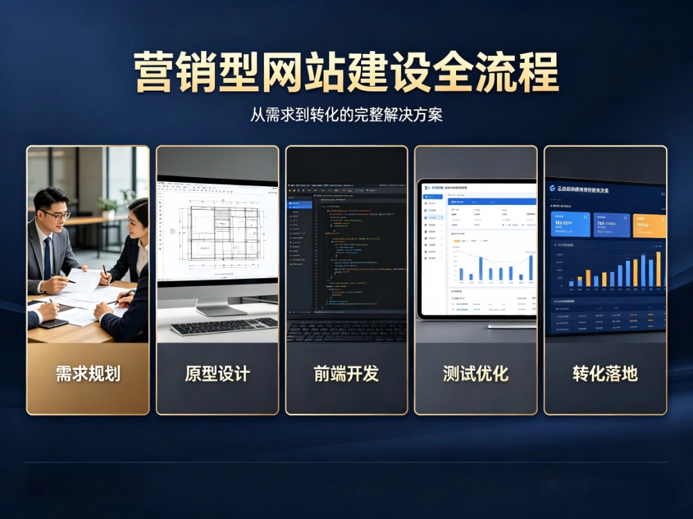 营销型网站建设流程